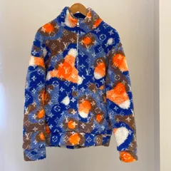 LOUIS VUITTON（ルイ・ヴィトン）　カモフラジュ　フリース　ジャケット　L　ブルゾン　HOY40W　マルチカラーのサムネイル