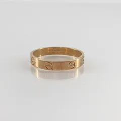 CARTIER（カルティエ）　ミニラブ（貴金属）　YG750　＃62　リング・指輪　3.8gのサムネイル