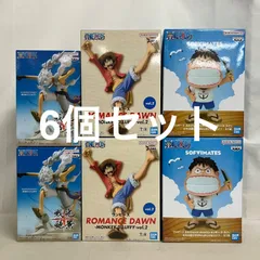 未開封 ONE PIECE 戦光絶景 モンキー・D・ルフィ ギア5 他 フィギュア 6個セット SF8220 c099のサムネイル