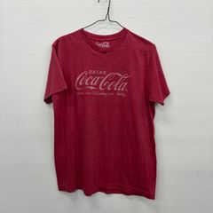 Y1445 CocaCola Tシャツ M 赤 企業T ロゴプリント コカコーラ 古着卸 アメリカ仕入