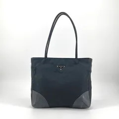 PRADA（プラダ） トライアングル ナイロン トートバッグ ブラックのサムネイル