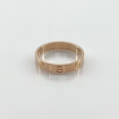 CARTIER（カルティエ） ミニラブ Au750 ＃55  リング・指輪 3.45g　ピンクゴールドのサムネイル