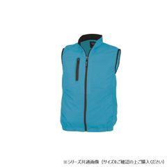 4L 전개로 폭넓은 체형에 응하는 베스트 지벡(XEBEC) XE98010 공조복 베스트 터키석 블루 4L