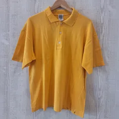 GIANFRANCO FERRE ジャンフランコフェレ ポロシャツ STUDIO 0001 FERRE 半袖 イエロー  イタリア製 メンズ 90S ヴィンテージ ブランド アパレル【12977-13】のサムネイル