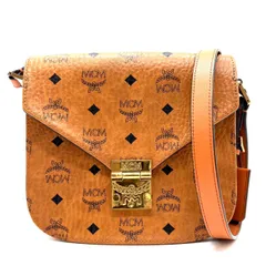 MCM エムシーエム ショルダーバッグ ヴィセトス キャメル パトリシア フラップバッグ レディース ブラウン ロゴ 鞄 ギフト プレゼントのサムネイル