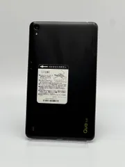 【中古A】Qua tab QZ8 KYT32 モカブラック wifi+Cellular SIMフリー 白ロムのサムネイル