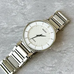 SEIKO DOLCE セイコー ドルチェ 4J40-0AC0 クォーツ 薄型 シルバー文字盤 ドレスウォッチ メンズ腕時計のサムネイル