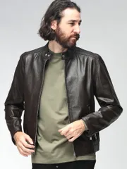 HUGO BOSS (ヒューゴボス) メンズ レザー ジャケットのサムネイル