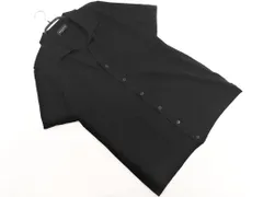 roberto collina ロベルトコリーナ 半袖 襟付き カーディガン size48/黒 ■◆ メンズのサムネイル