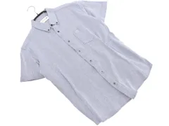 LACOSTE ラコステ ボタンダウン 半袖 シャツ sizeS/青 ■◆ メンズのサムネイル