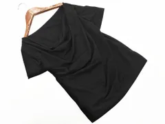 NATURAL BEAUTY BASIC ナチュラルビューティーベーシック 変形 カットソー sizeFR/黒 ■◆ レディースのサムネイル