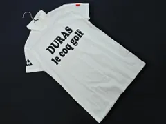 DURAS デュラス le coq sportif ルコックスポルティフ ゴルフウェア 半袖 カットソー sizeM/白 ■◆ レディースのサムネイル