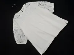 NOMBRE IMPAIR ノンブルアンペール レース 切替 プルオーバー カットソー sizeF/白 ■◆ レディースのサムネイル