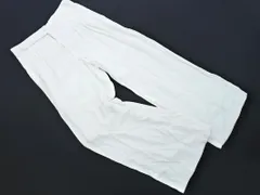 ZARA ザラ リネン混 ワイド パンツ sizeM/白 ■■ メンズのサムネイル