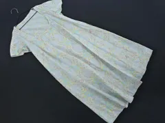 新品 franche lippee フランシュリッペ ペチコート 付き 花柄 ワンピース sizeM/ライトブルー ■◆ レディースのサムネイル
