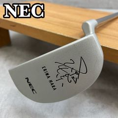 希少】原江里菜プロ 刻印サイン入り パター NECロゴ（新品フィルム付
