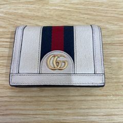 グッチ GUCCI オフィディア カードケース ミニ財布 アイボリー - メルカリ