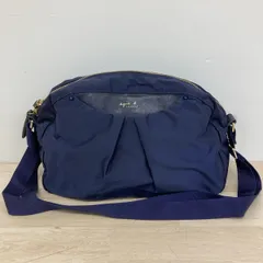 agnes b. VOYAGE アニエスベー ボヤージュ ショルダーバッグ ネイビー/紺 ナイロン/ポシェット レディース[OU00024]のサムネイル