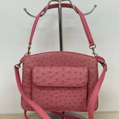 Michele France PARIS ショルダーバッグ オーストリッチ - メルカリ