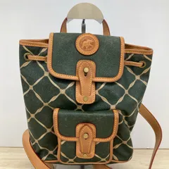 HUNTING WORLD ハンティングワールド リュックサック/バックパック グリーン系 総柄 巾着型 ロゴパッチ[OA05621]のサムネイル