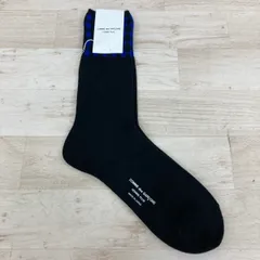 未使用 COMME des GARCONS HOMME PLUS 靴下/ソックス メンズ ブラック×ブルー コムデギャルソンオムプリュス[OQ04010]のサムネイル