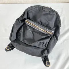 Stella McCartney ステラマッカートニー ファラベラ バックパック リュック ブラック ナイロン チェーン レディース メンズ 黒のサムネイル