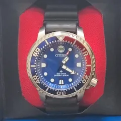 美品★シチズン マーベル プロマスター CITIZEN PROMASTER MARINE スパイダーマン コラボモデル 腕時計 BN0250-07Lのサムネイル