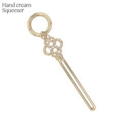 ハンドクリームスクイーザー（NEWサイズ） キーモチーフ AGK0074-GD（ゴールド）