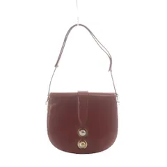タニノクリスチー TANINO CRISCI ショルダーバッグ ハンドバッグ 2way 赤茶色 レッドブラウン レザー /RI ■OS ■GY03のサムネイル