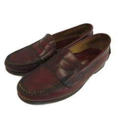 コールハーン COLE HAAN ペニーローファー コインローファー レザー 80E 26cm バーガンディー /XZ ■GY47のサムネイル