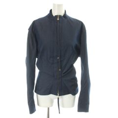 ルイヴィトン LOUIS VUITTON デニムジャケット スタンドカラー ストレッチ 40 紺 ネイビー /MW ■GY76のサムネイル