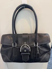 COACH ハンドバッグ 9550 レザー ブラック コーチのサムネイル