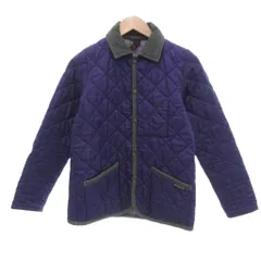 ラベンハム LAVENHAM ジャケット ブルゾン キルティング 36 紫 パープル /JSのサムネイル