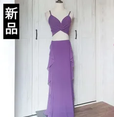 ★新品★ベリーダンス衣装セットアップ　レッスン着ウェア練習着　トップス　スカートのサムネイル