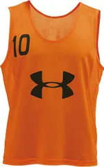 アンダーアーマー UNDER ARMOUR サッカー UA チーム ナンバー ビブス 10枚セット メンズ ゼッケン 部活動 クラブ 練習 トレーニング 学校 体育 吸汗 番号付き イベント ブランドロゴ入り  1295510 874 GOLDFISHのサムネイル