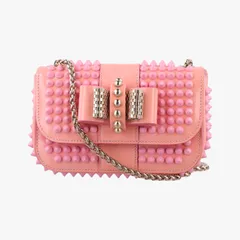 クリスチャンルブタンChristian Louboutinスイート チャリティー スカラベ スパイク ピンク パテント のサムネイル