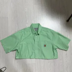 (ヴィンテージ) Carhartt カーハート クロップド 半袖 夏 シャツのサムネイル