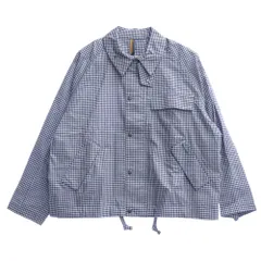 Paul Smith ポール・スミス MCA1128NY71 x Barbour バブアー Transport Plaid Oversize Men's Light Jacket トランスポート オーバーサイズ ライト ジャケット ブルー系 L【美品】【中古】のサムネイル