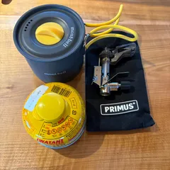 【一部未使用品】PRIMUS プリムス ウルトラバーナー mont-bell モンベル アルパインクッカー IP-110 ガスカートリッジ キャンプ 登山 アウトドア 調理器具 バーナー クッカーセットのサムネイル
