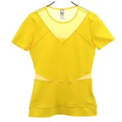 adidas by Stella McCartney アディダスバイステラマッカートニー トレーニング 半袖 Tシャツ OT イエロー レディース 古着のサムネイル