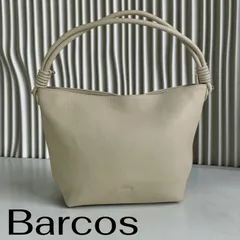 【美品】Barcos ショルダーバッグ アイボリーのサムネイル