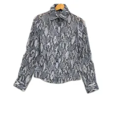 BUONA GIORNATA ボナジョルナータ長袖シャツ sizeM/グレーのサムネイル