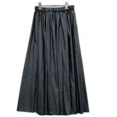 INDIVI インディヴィロングスカート size38/ブラックのサムネイル