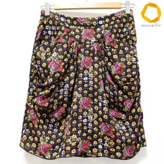 アナスイ ANNA SUI ミニスカート 総柄 USA製 2 レディース [a891716n]のサムネイル