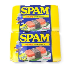 コストコ Hormel ホーメル SPAM スパム レスソルト 減塩 340g 6個セット ランチョンミート ポーク 缶詰 非常食のサムネイル
