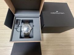 値下げ【美品/ガラス傷なし】ハミルトンカーキ パイロットH765520 本体 