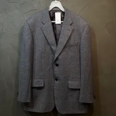 39R ジバンシィ Givenchy ヴィンテージ ウール ブレーザー ジャケットのサムネイル