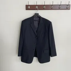 ジバンシィ ZEGNA ゼニア ネイビーブレーザー ジャケットのサムネイル