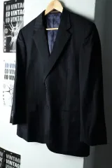 (M-L) Givenchy ジバンシィ スーツ ジャケット ブレザー ストライプ ブラック-160A8のサムネイル