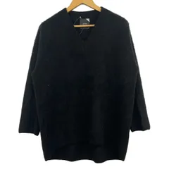 ATON(エイトン) 長袖セーター サイズ02 M レディース美品  - 黒 Vネック/カシミヤのサムネイル